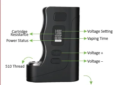 The Kind Pen Mist 2.0 510 Battery