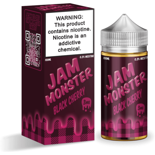 Black Cherry Jam - Jam Monster Synthetic 100mL