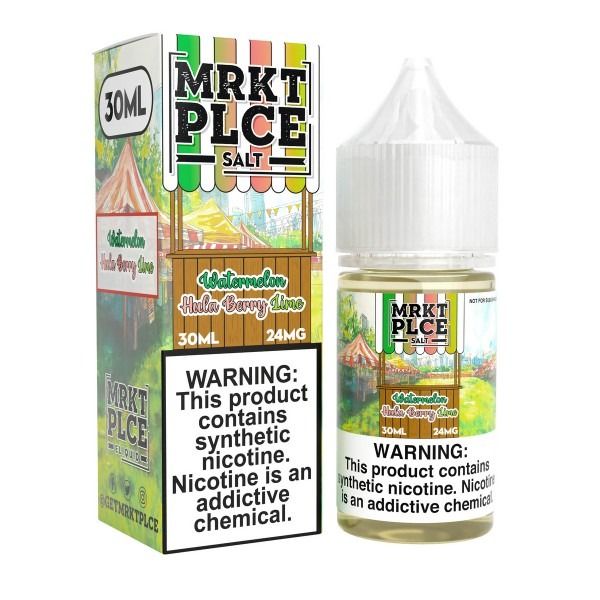 Watermelon Hulaberry Lime - MRKT PLCE Salt 30mL