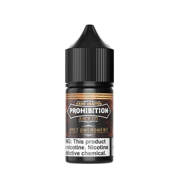 21st Amendment - Prohibition Juice Co. Salt 30mL