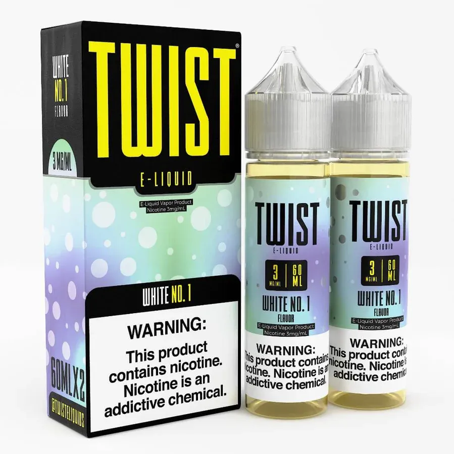 White No. 1 - Twist E-Liquid 120mL 
