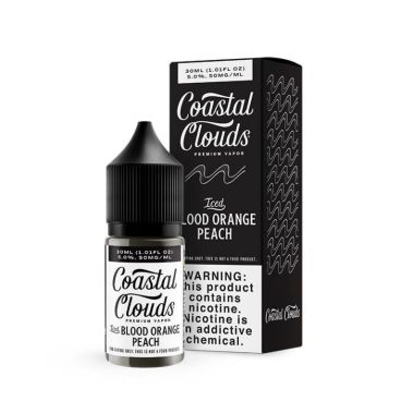 Iced Blood Orange Peach - Coastal Clouds Co. Salt 30mL