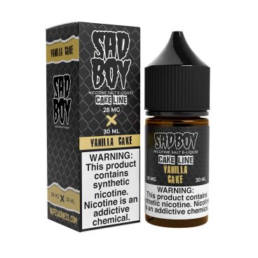 Vanilla Cake - Sadboy Bloodline Salt 30mL Sad Boy E-Liquids