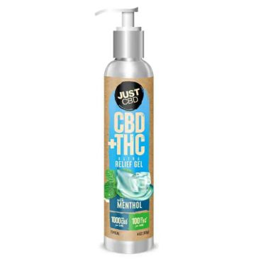 Just CBD+THC Ultra Relief Gel with Menthol 4oz