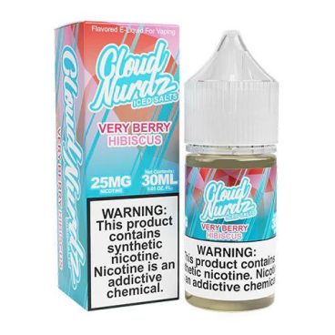 Iced Very Berry Hibiscus - Cloud Nurdz Salts 30mL - MyVpro