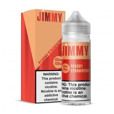 Peachy Strawberry - Jimmy The Juice Man 120mL