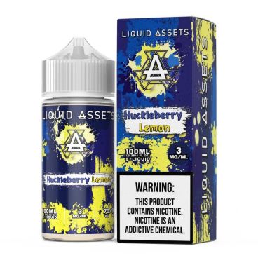 Huckleberry Lemon - Liquid Assets 100mL