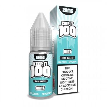 Mint - Keep It 100 Bar Salt 10mL