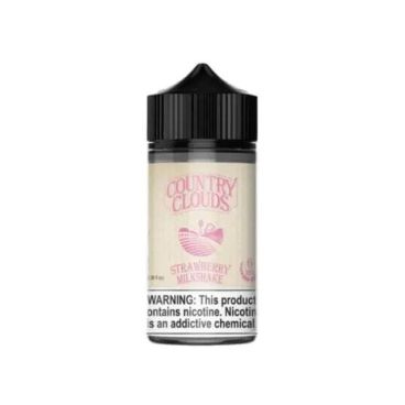 Strawberry Milkshake - Country Clouds 100mL Country Clouds E-Juice