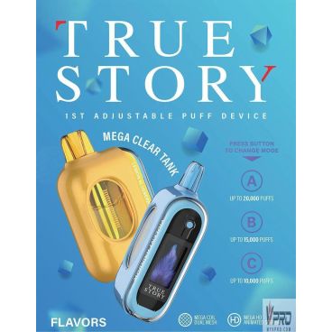 True Story 20K Puffs Disposable - MyVpro