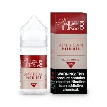 American Patriots (Tobacco) - NKD 100 Salt 30mL