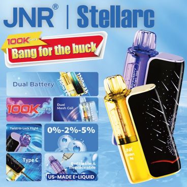 JNR Stellarc 100K Kit – 100K Puffs, Bang for the buck