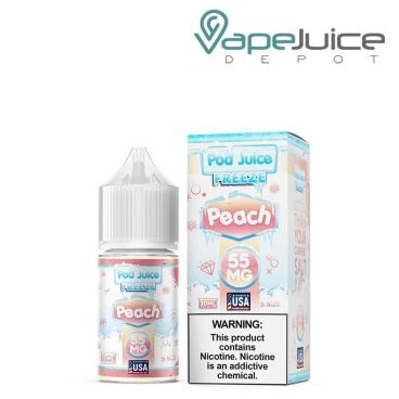 Peach Freeze - POD Juice Salt 30mL