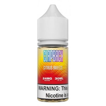 Citrus Breeze - Clapback Salt 30mL