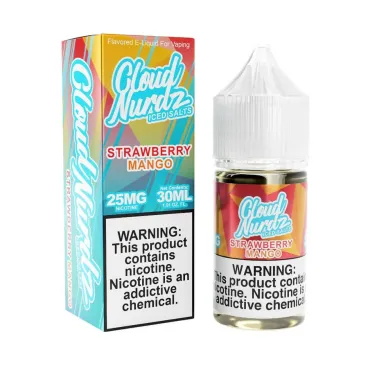 ICE Strawberry Mango - Cloud Nurdz Salts 30mL