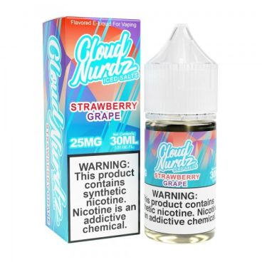 Iced Strawberry Grape - Cloud Nurdz Salts 30mL