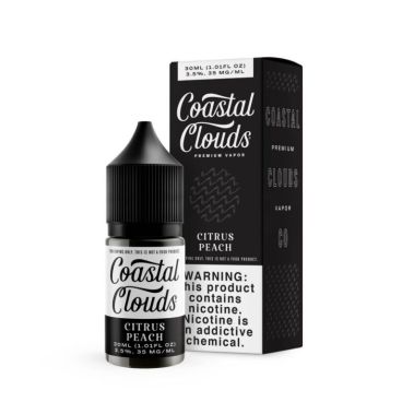 Citrus Peach - Coastal Clouds Co. Salt 30mL