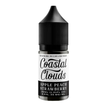 Apple Peach Strawberry - Coastal Clouds Co. Salt 30mL