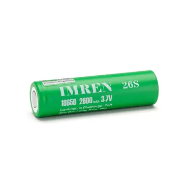 IMREN 18650 26S 2600mAh 38A Battery