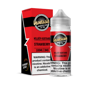 Killer Kustard Strawberry - Vapetasia Handcrafted 100mL Vapetasia