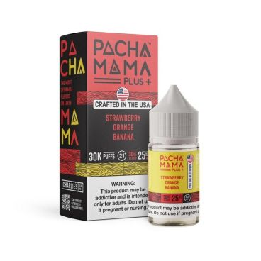 Strawberry Orange Banana - Pachamama Plus+ Salt 30mL