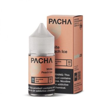 White Peach Ice - Pacha Synthetic Salt 30mL