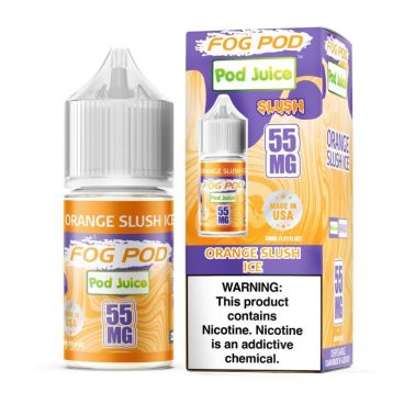 Orange Slush Ice - Fog Pod by Pod Juice Synthetic Salt 30mL