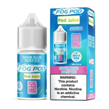 Sour Blue Dust Ice - Fog Pod by Pod Juice Synthetic Salt 30mL