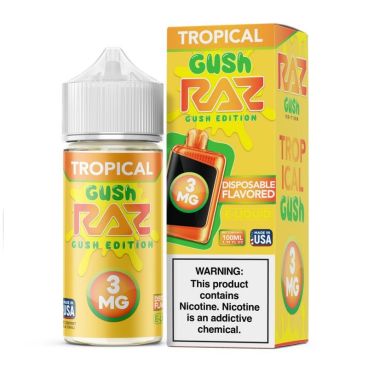 Tropical Gush - POD Juice x RAZ 100mL