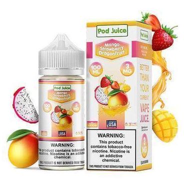 Mango Strawberry Dragonfruit - POD Juice 100mL