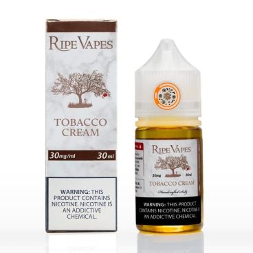 Tobacco Cream - Ripe Vapes Salt 30mL