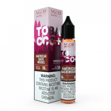 American Backwoods Tobacco - VGod SaltNic 30mL