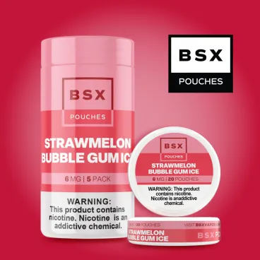 Strawmelon Bubblegum Ice - BSX Nicotine Pouches