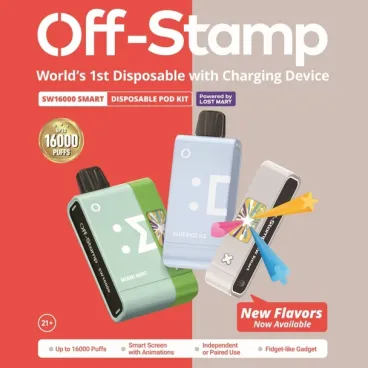 Off-Stamp SW16000 Disposable Vape 5%