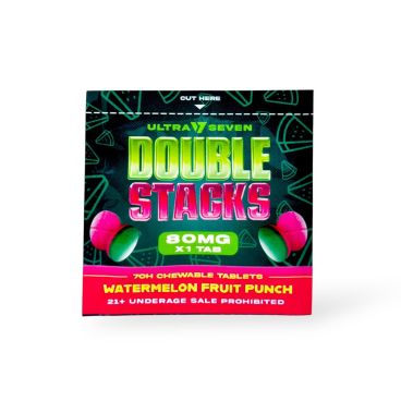 Ultra Seven Double Stacks 7-OH Tablets-1ct x 80mg - Watermelon Fruit Punch