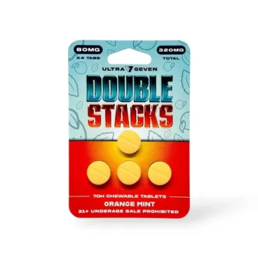 Ultra Seven Double Stacks 7-OH Tablets-4ct x 80mg - Orange Mint