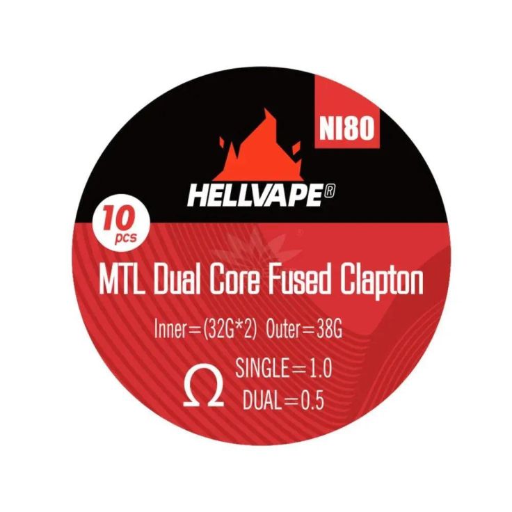 elfbar nachfüll pod läuft aus Coils Quad Core Fused Clapton DL Ni80 (x10)| Fumytech