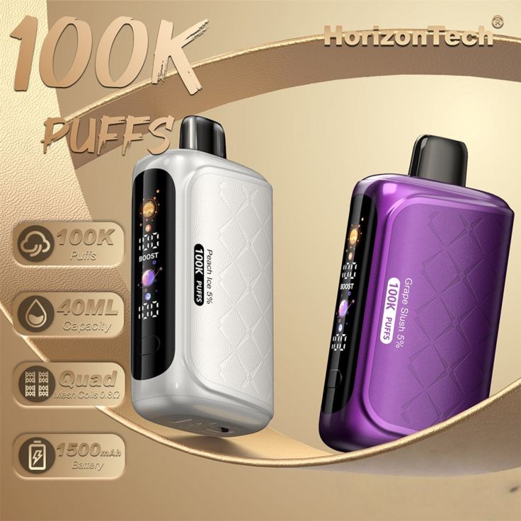 100k puffs disposable vape HorizonTech 100K Disposable (100000 Puffs)