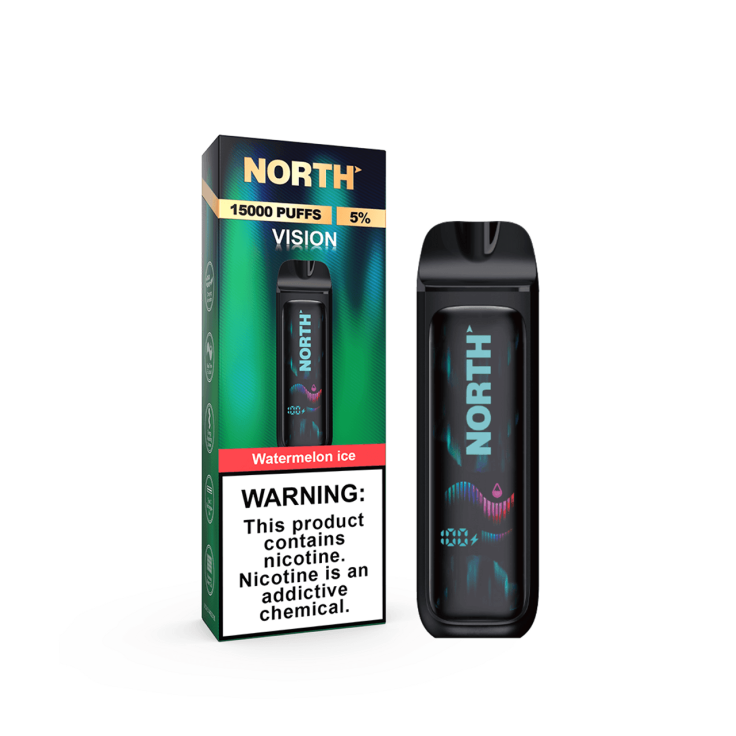 North Vision 15K Disposable Vape 5% | 15,000 Puffs Mesh Coil Vape North Vision 15K Disposable Vape 5% | 15,000 Puffs Mesh Coil Vape