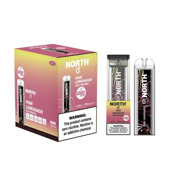 North 5000 Disposable – 0% Nicotine Vape