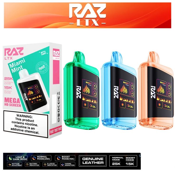 how to open a raz vape 25000 RAZ LTX25000 25K Puffs Disposable Vape 25000 main image 0