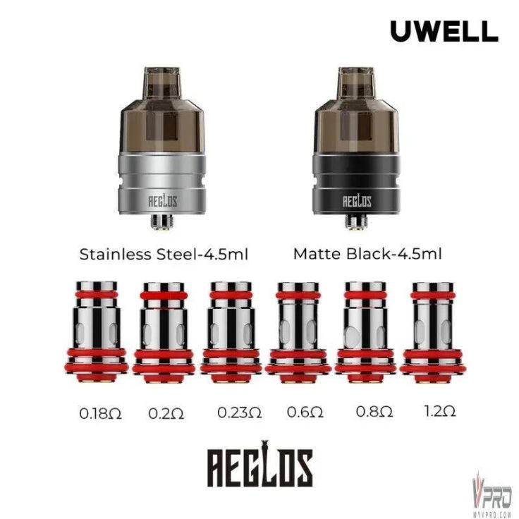 Uwell AEGLOS Tank Pod Kit 60W Refillable Vape Device