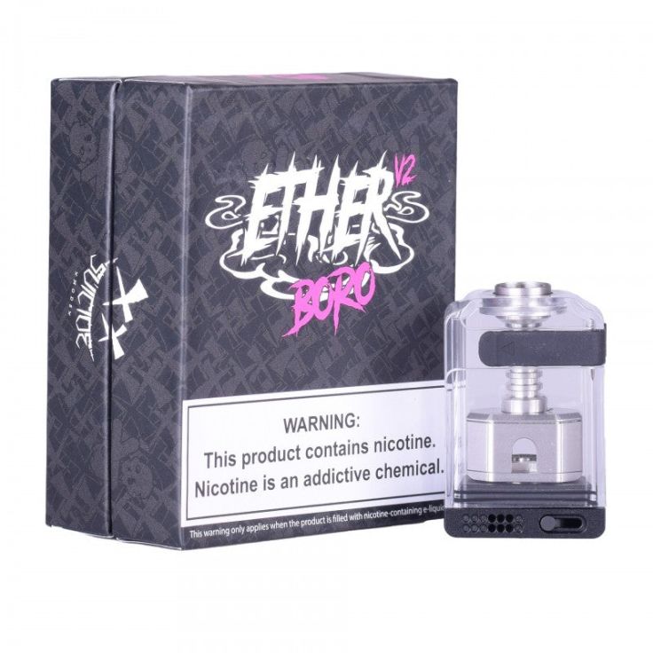 Vaperz Cloud Ether V2 Boro RBA Kit  Versatile RBA | Myvpro