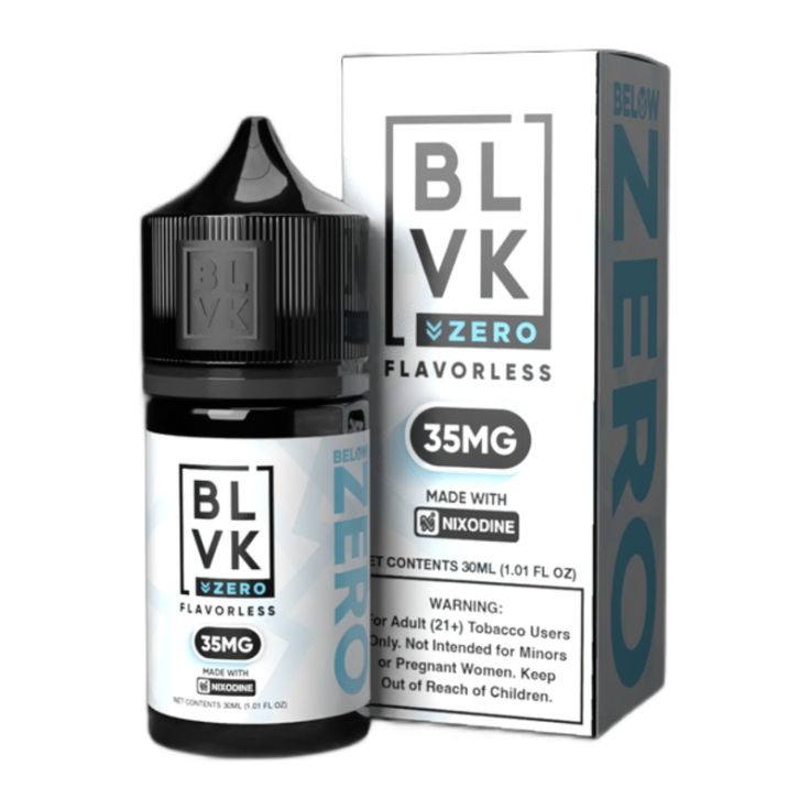 Below Zero - BLVK Flavorless Salt 30mL