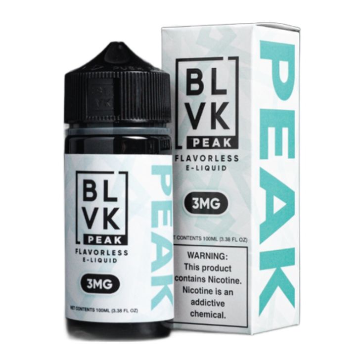 Peak - BLVK Flavorless 100mL
