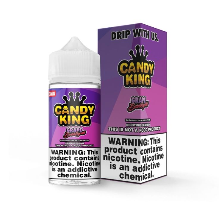 Grape Bubblegum - Candy King 100mL