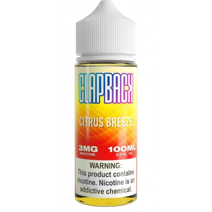 Citrus Breeze - Clapback E-Liquid 100mL