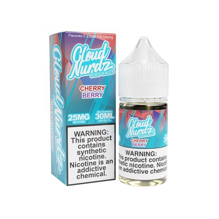 Iced Cherry Berry - Cloud Nurdz Salts 30mL