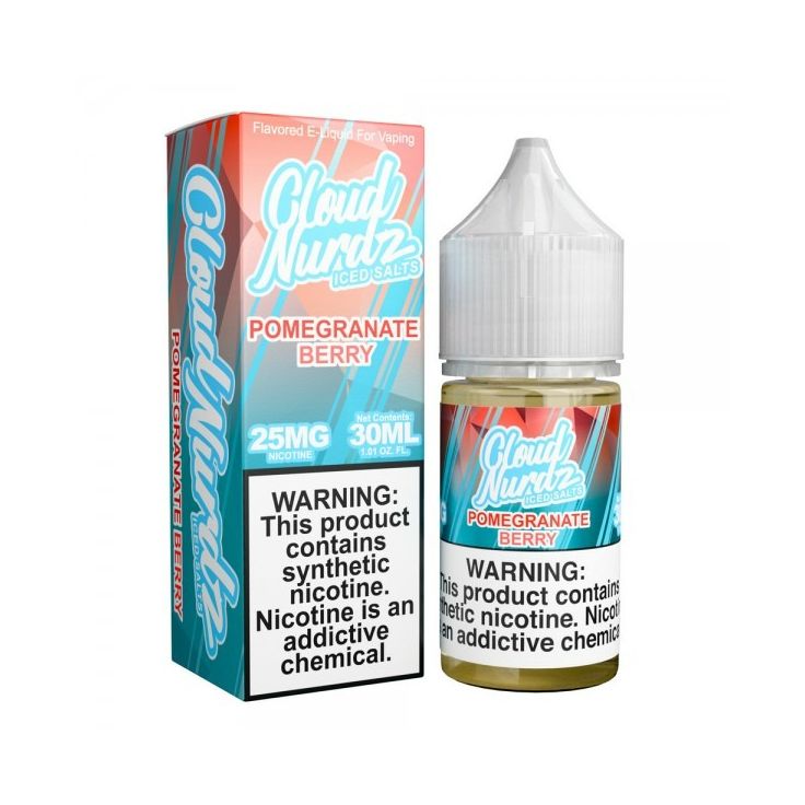 Iced Pomegranate Berry - Cloud Nurdz Salts 30mL