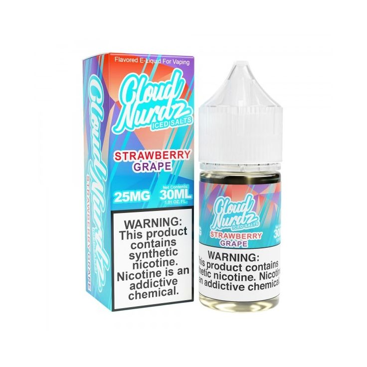 Iced Strawberry Grape - Cloud Nurdz Salts 30mL
